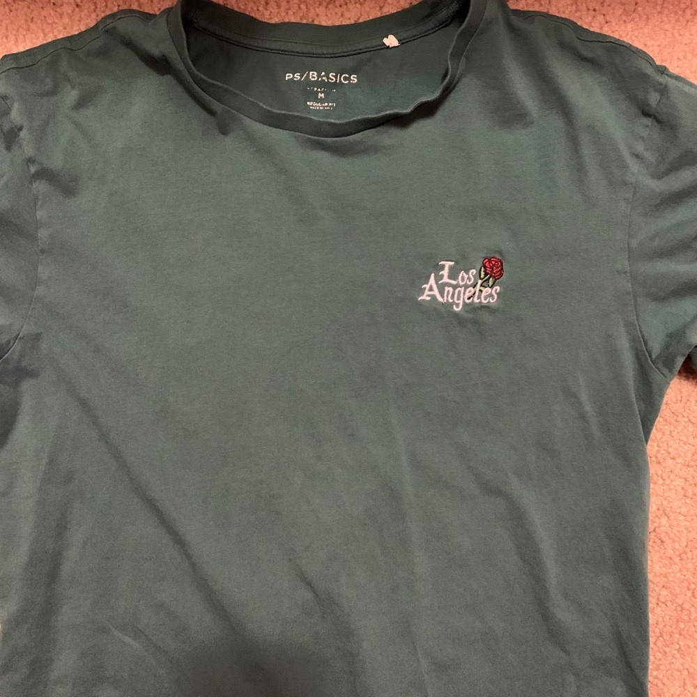 green pacsun tee